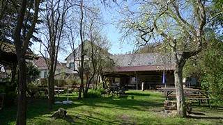 Biergarten der Brauerei Fößel, Appendorf